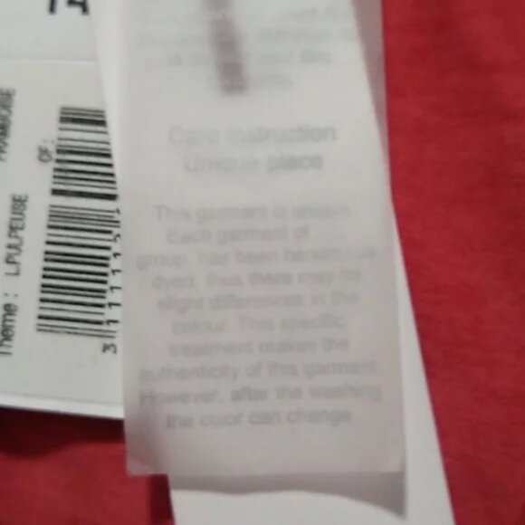 Fred Sabatier Dress Raspberry Red Flowing Shift Size 14 NWT - Picture 9 of 9